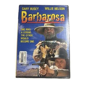 BARBAROSA DVD GARY BUSEY WILLIE NELSON WESTERN NEW SEALED
